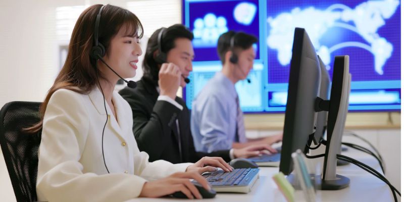 Đội ngũ CSKH của V9Bet luôn hỗ trợ người chơi nhiệt tình, tận tâm